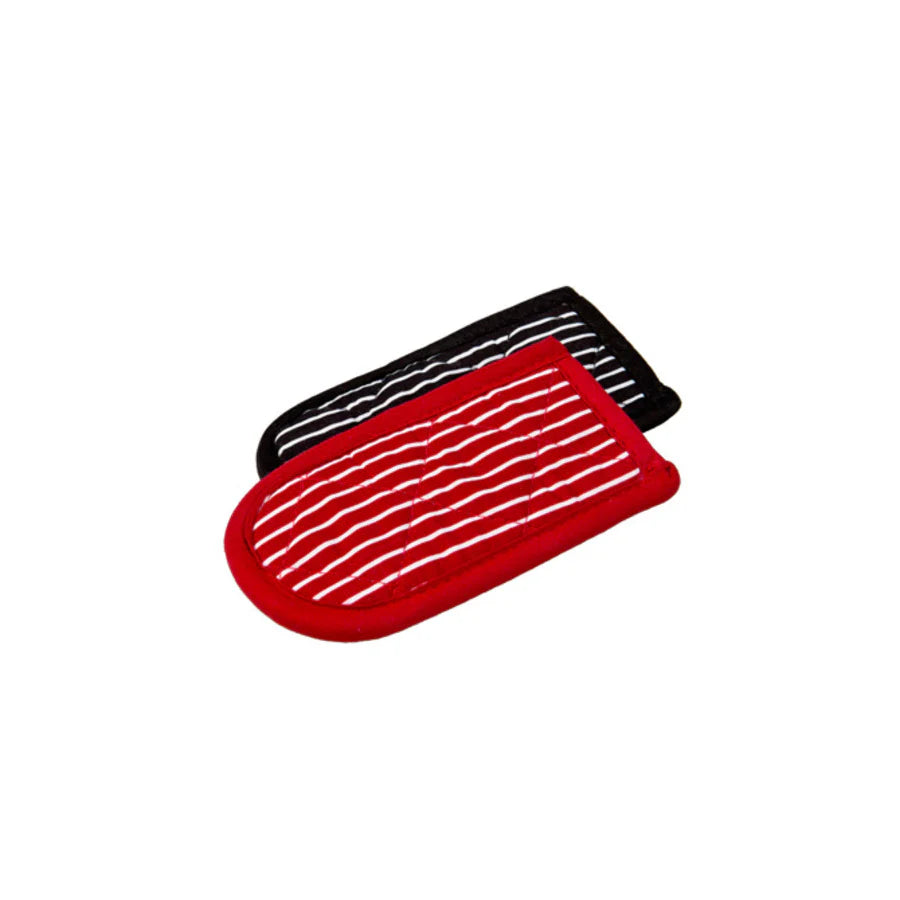 Set of 2 Striped Fabric Hot Handle Holders