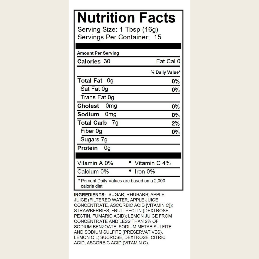 Strawberry Rhubarb Jam