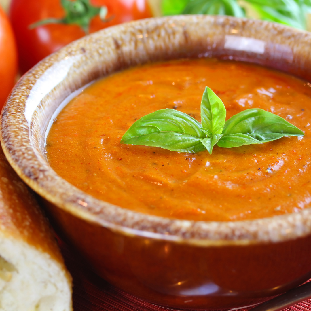 Zesty Tomato Basil Soup