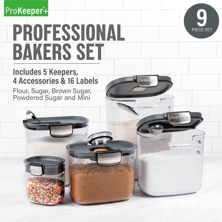 ProKeeper+ 9PC Professional Baker's Set