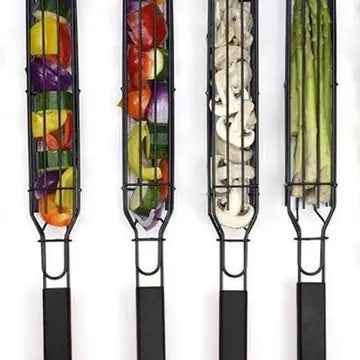 Outset Non-Stick Kaboo Grill Basket- Set of 4