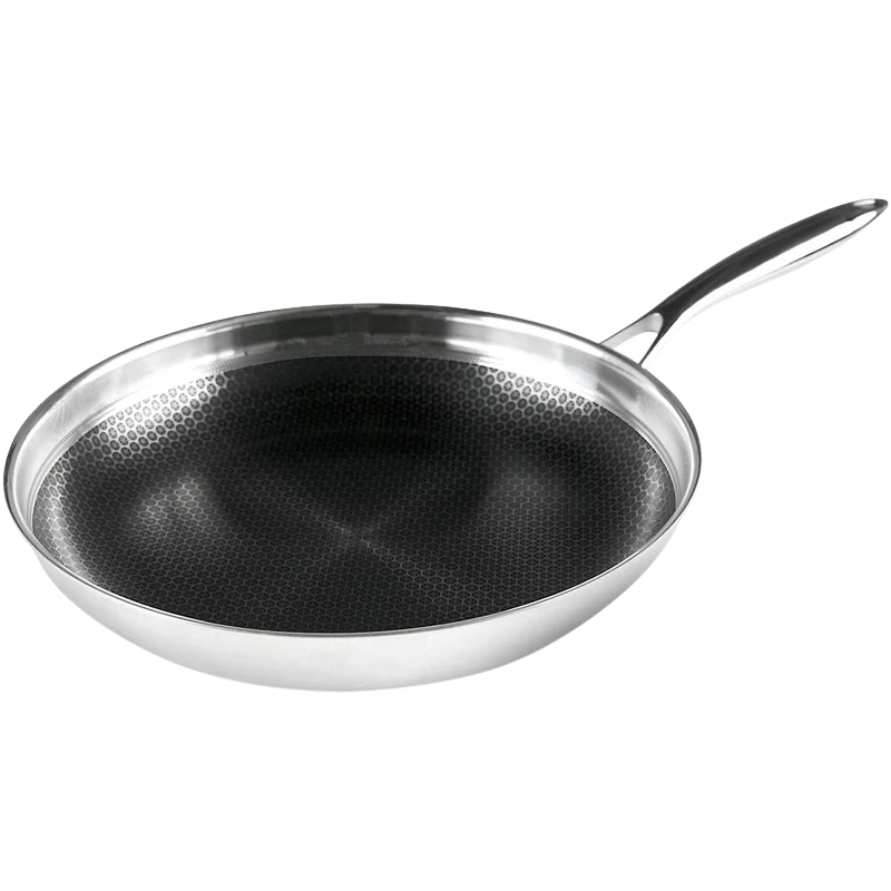 12.5" Black Cube Fry Pan