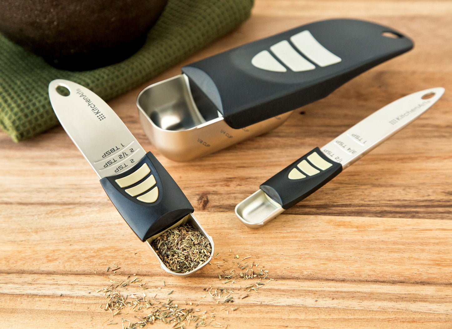 KitchenArt Adjust-A-Teaspoon Canister