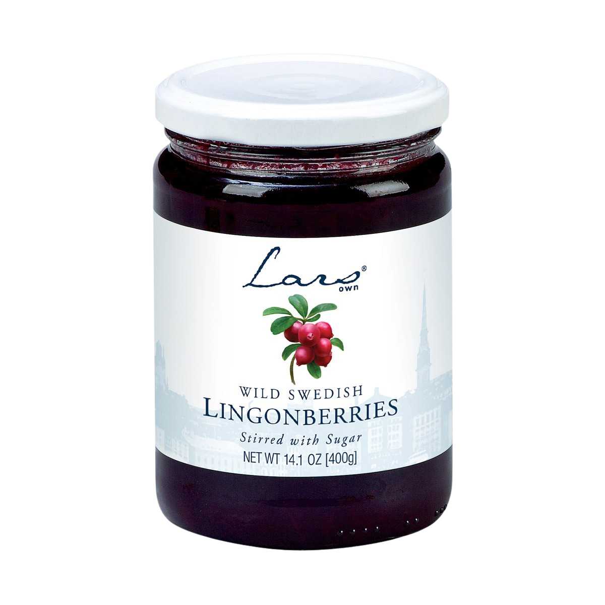 Lars Own Wild Swedish Lingonberries Jar