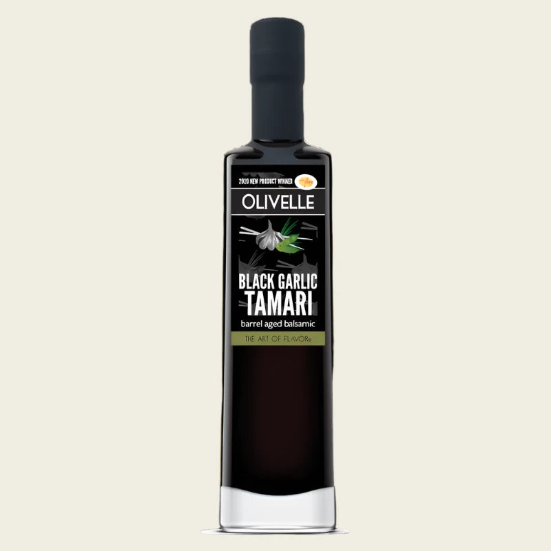 Black Garlic Tamari Barrel Aged Balsamic