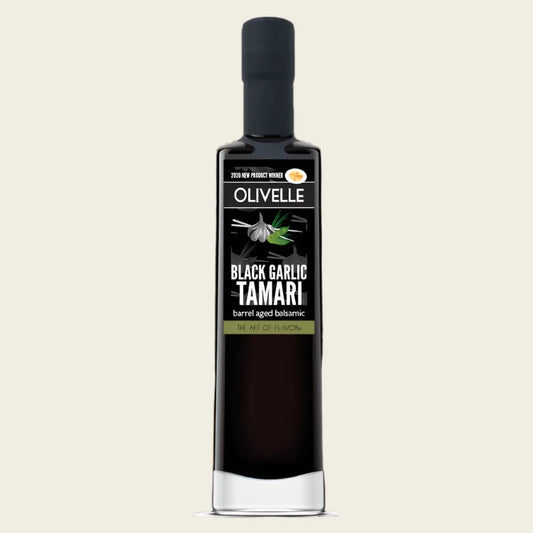 Black Garlic Tamari Barrel Aged Balsamic