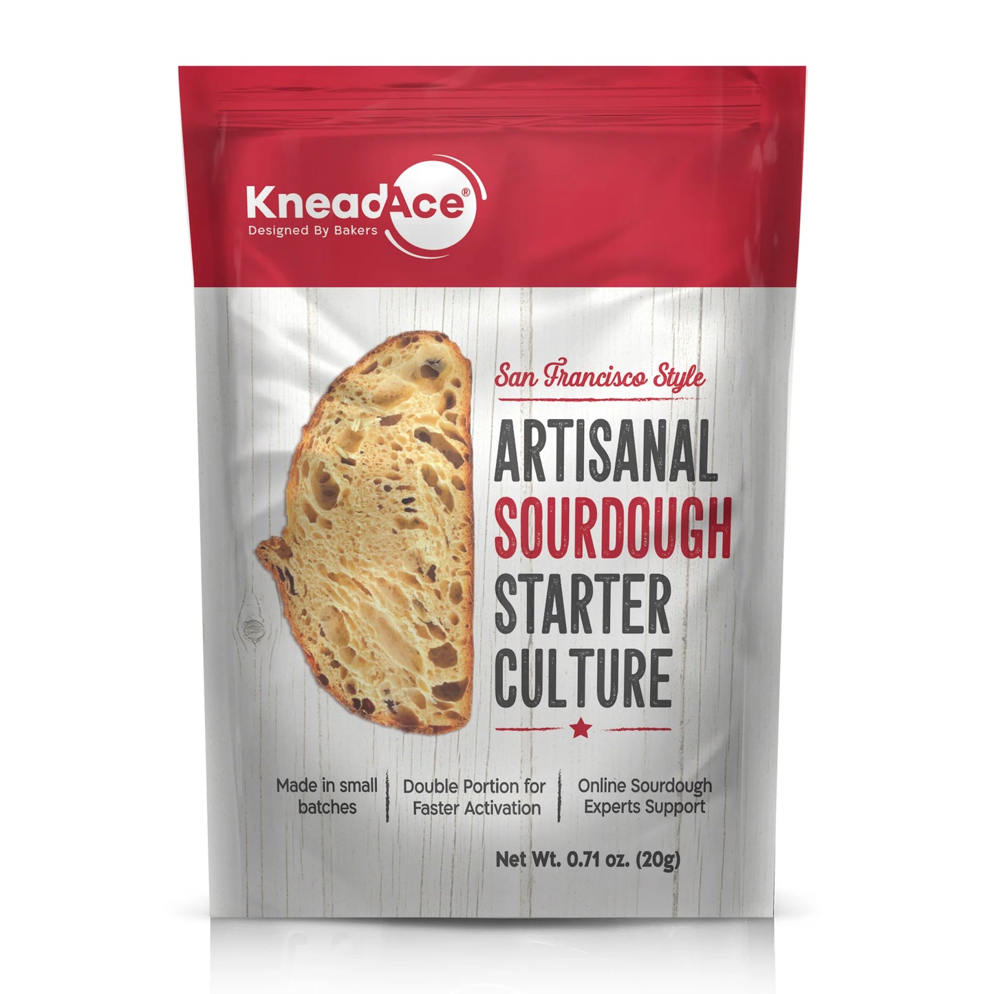 KneadAce Sourdough Starter Culture