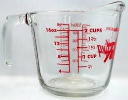 Glass Measuring Cup - 2 C
