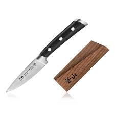 TS Series 3.5-Inch Paring Knife with Ash Wood Sheath