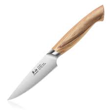 OLIV Series 3.5-Inch Paring Knife, Forged Swedish 14C28N Steel