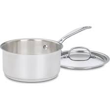 Chef's Classic Stainless 2 Qt Saucepan with Cover