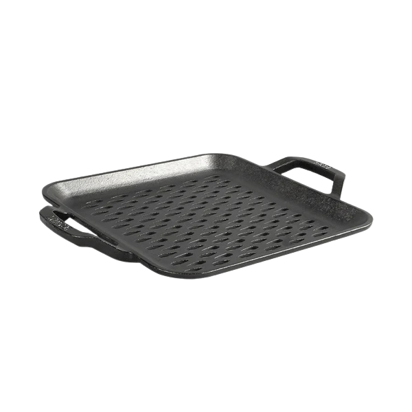 11 Inch Cast Iron Chef Style Square Grill Topper