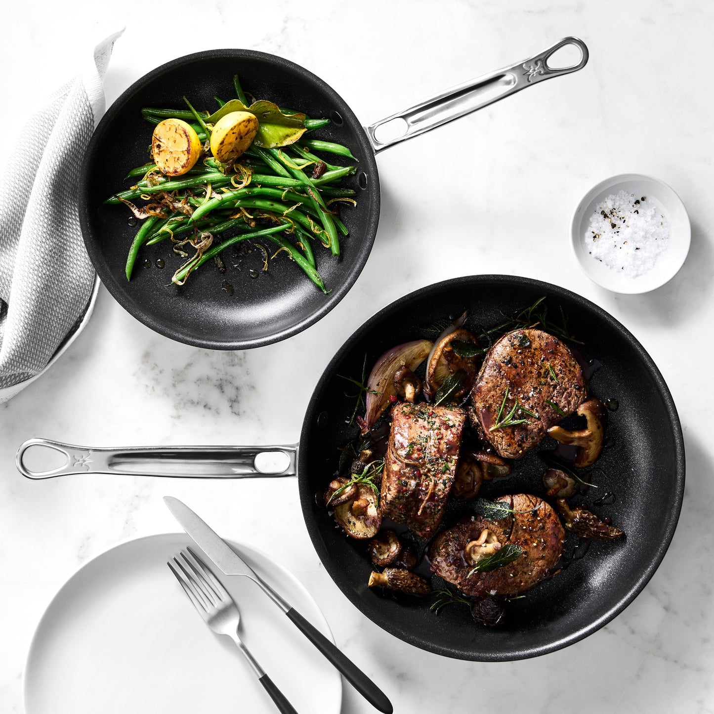 ProBond® Luxe™ TITUM Nonstick Skillets - 2 Piece