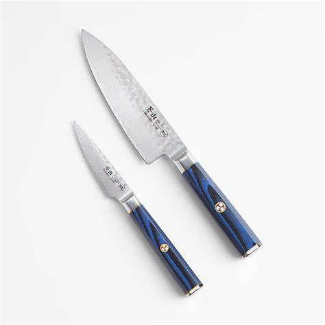 KITA Series 2-Piece Starter Knife Set, High Carbon X-7 Damascus Steel