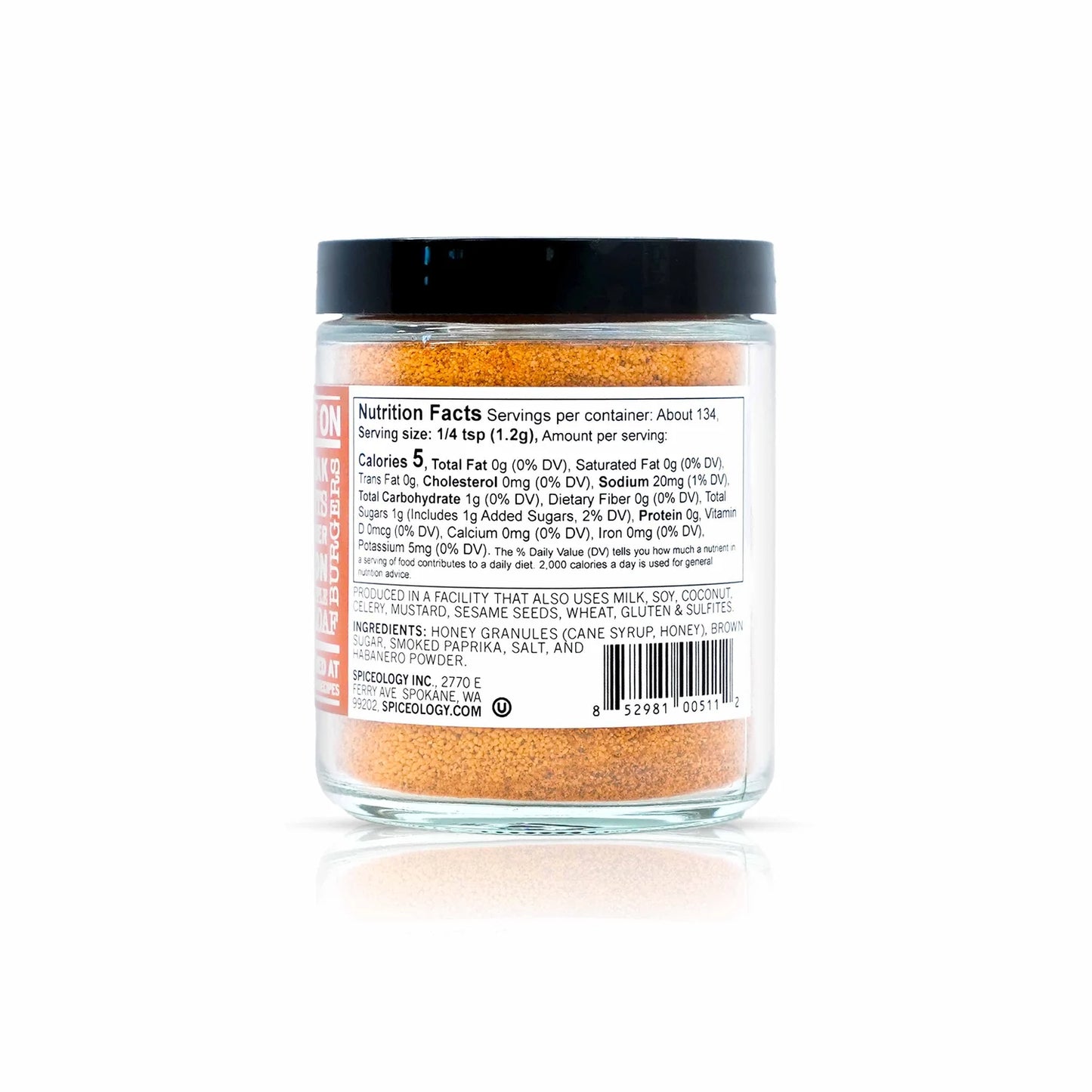 Smoky Honey Habanero Rub