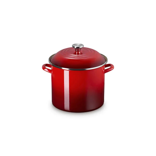12 Qt Stockpot with Metal Finishes