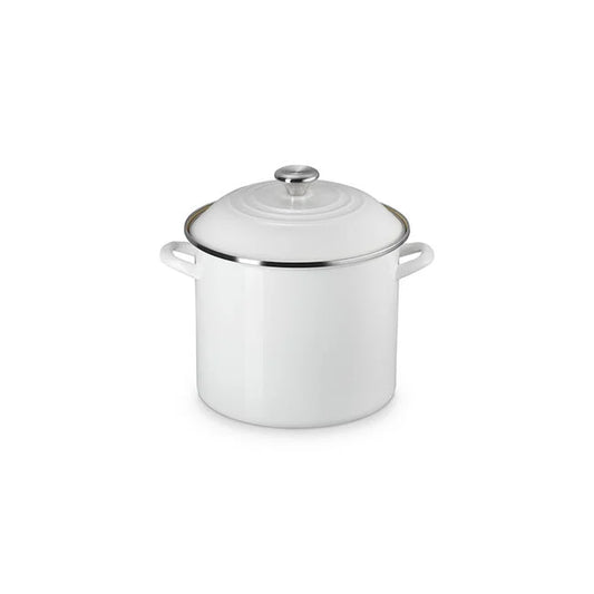 12 Qt Stockpot with Metal Finishes