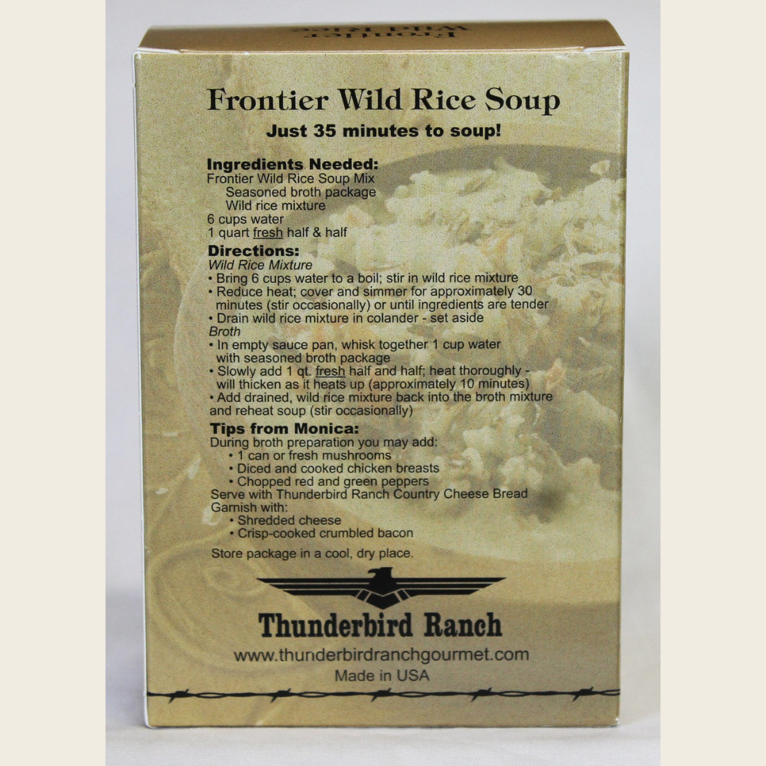 Frontier Wild Rice Soup Mix – Gourmet Chef