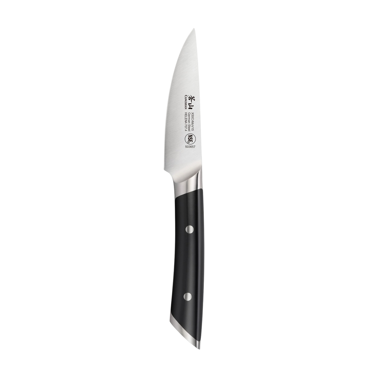 HELENA Series 3.5-Inch Paring Knife with Sheath, Forged German Steel (6 Color Options)