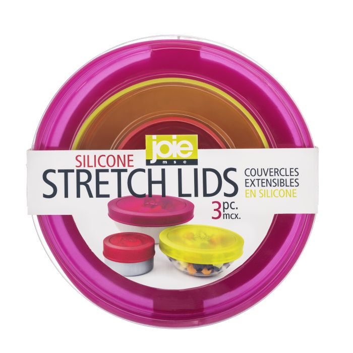 Joie Silicone Stretch Lids -Set of 3