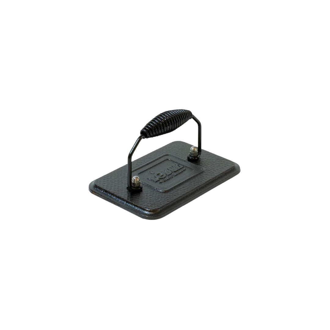 6.75 x 4.5" Cast Iron Grill Press