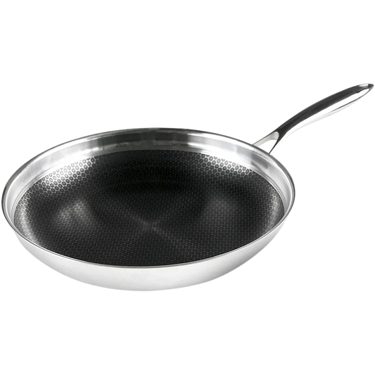 12.5" Black Cube Fry Pan