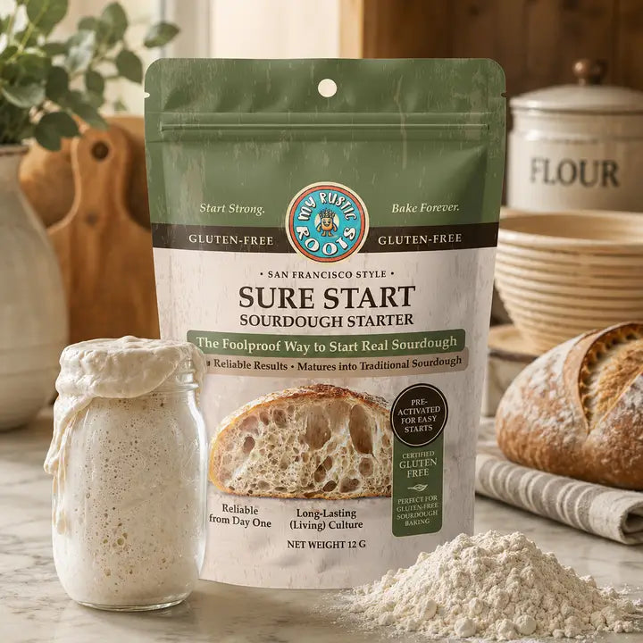 Sure Start Fail-proof Sourdough Starter Culture Gluten Free