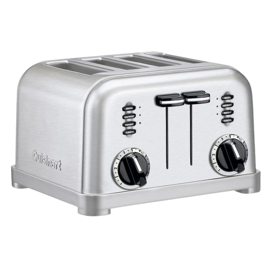 4-Slice Classic Metal Toaster