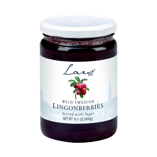 Lars Own Wild Swedish Lingonberries Jar