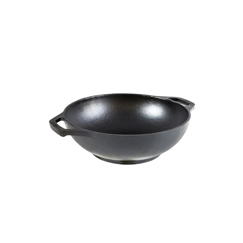 9" Cast Iron Mini Wok