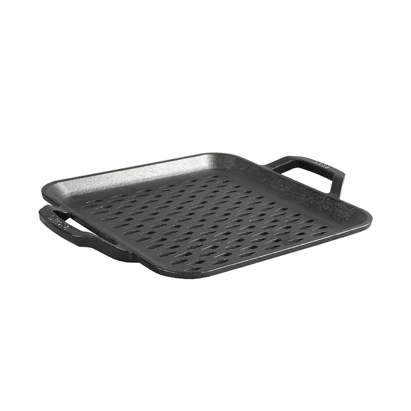 11 Inch Cast Iron Chef Style Square Grill Topper