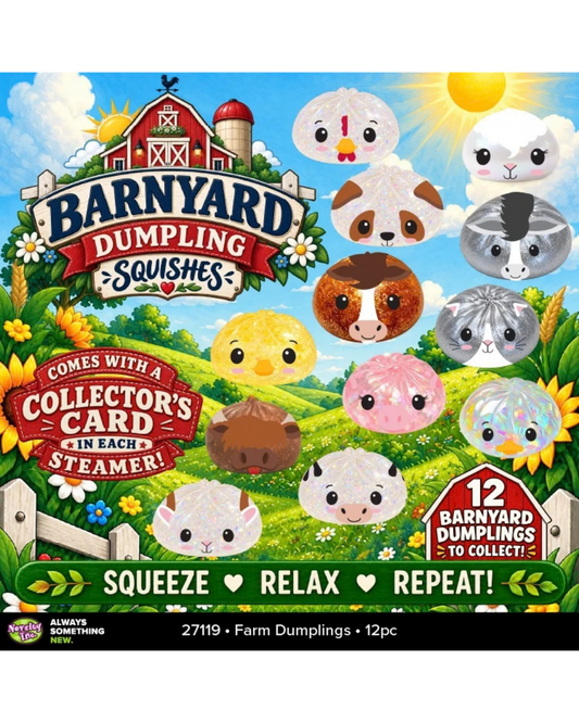 Fun Doh Farm Barnyard Squishy Dumpling Toy