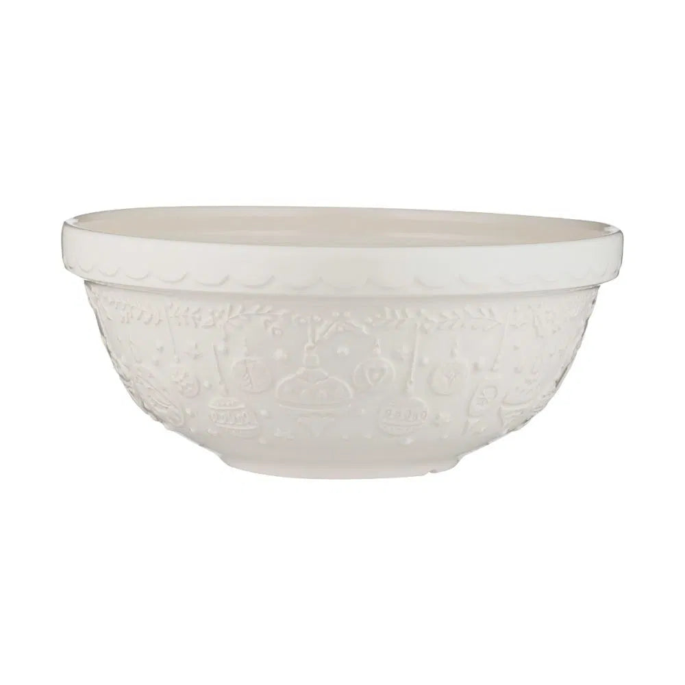 Deck the Halls Cream Bowl 11"