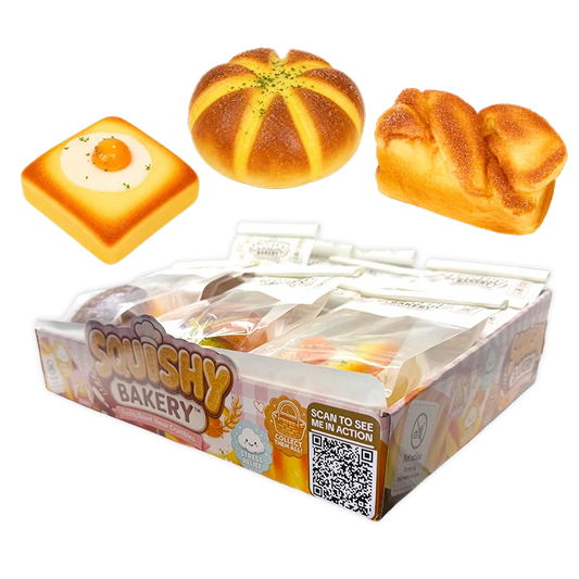 Fun Doh Bakery Slow Rise Squishy Bread Variety
