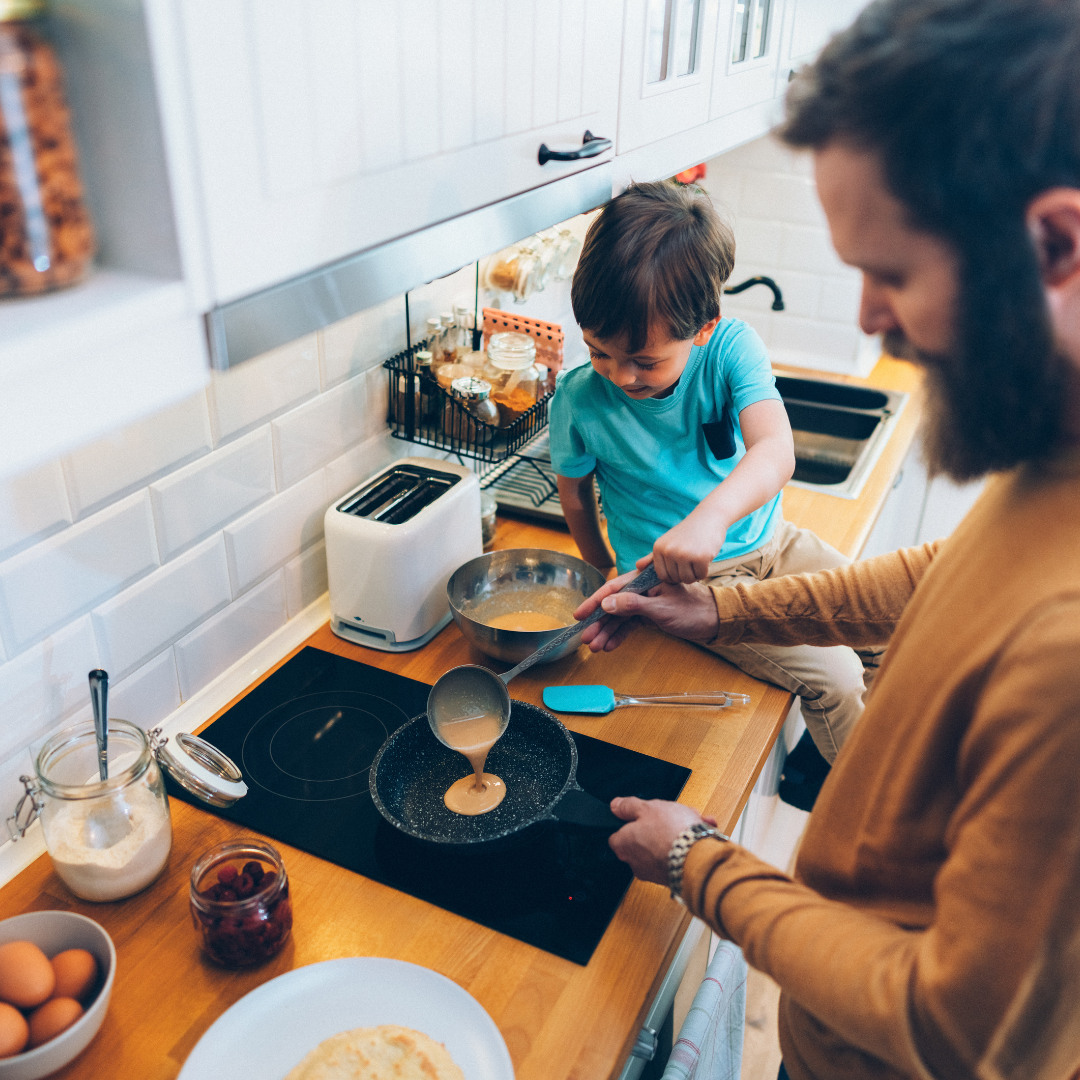 Cooking with Dad! $50 per Parent+Child | Saturday, June 13th, 12-2PM