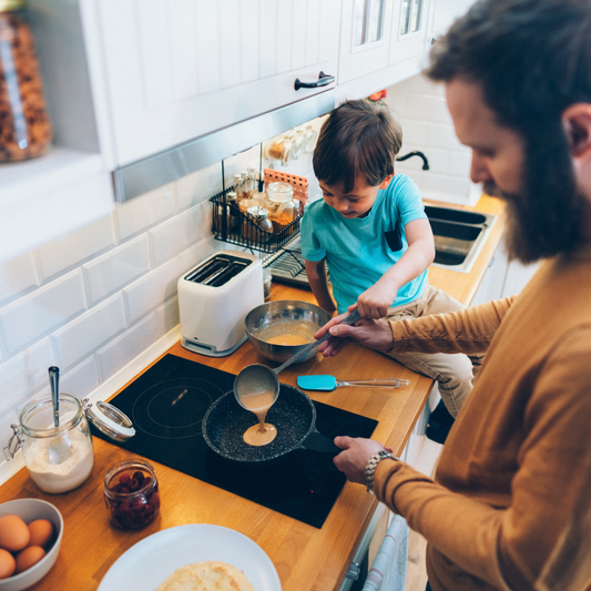 Cooking with Dad! $50 per Parent+Child | Saturday, June 13th, 12-2PM