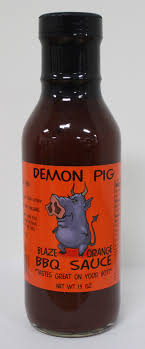 Demon Pig Blaze Orange BBQ Sauce