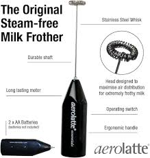 Aerolatte Essentials Steam-Free Milk Frother with Stand