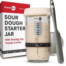 KneadAce 24oz Sourdough Starter Jar