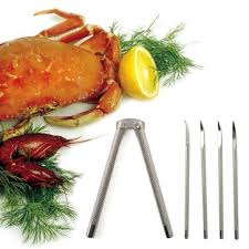 Shellfish/Nut Cracker with 4 Picks