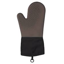 Silicone Oven Mitt - Black
