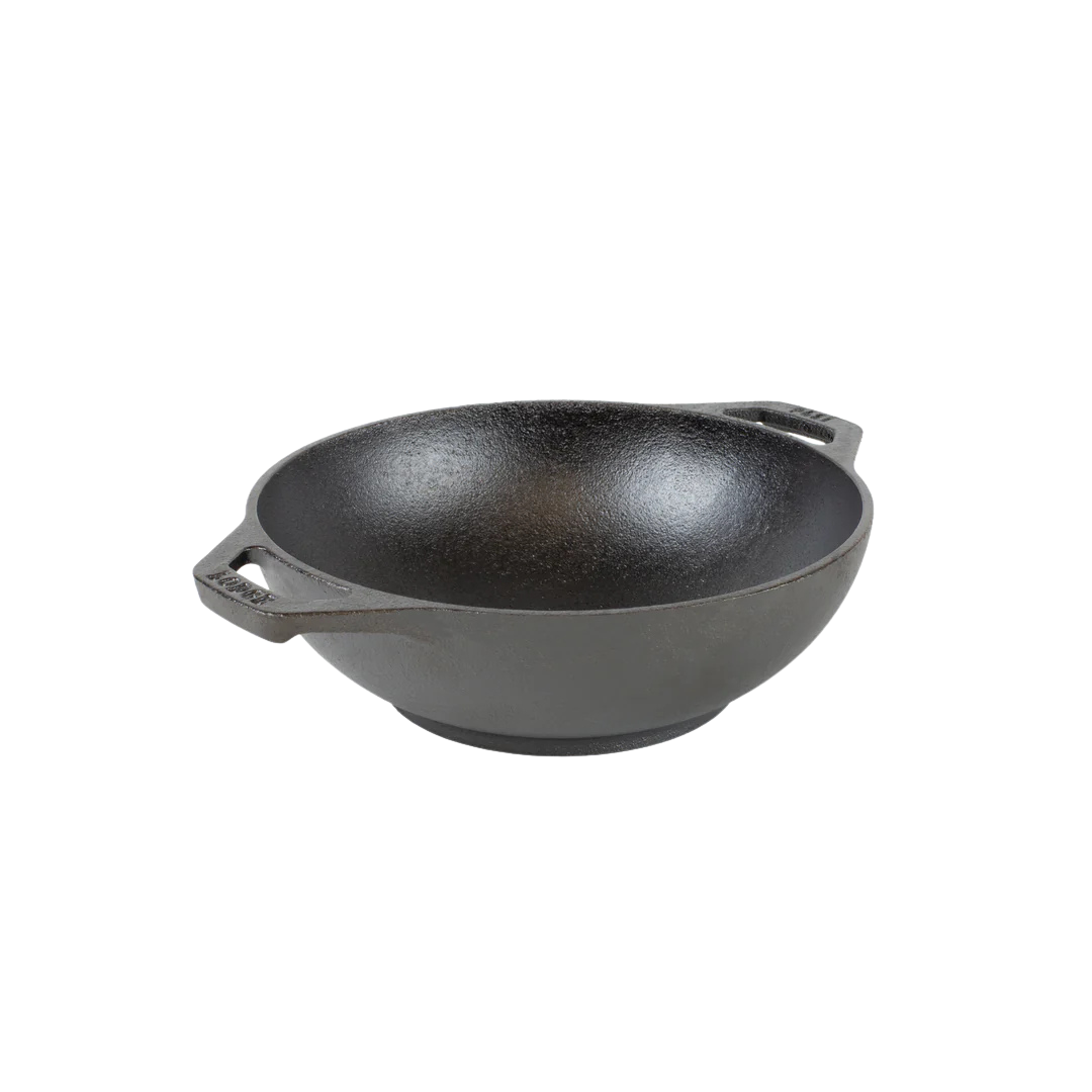 9" Cast Iron Mini Wok