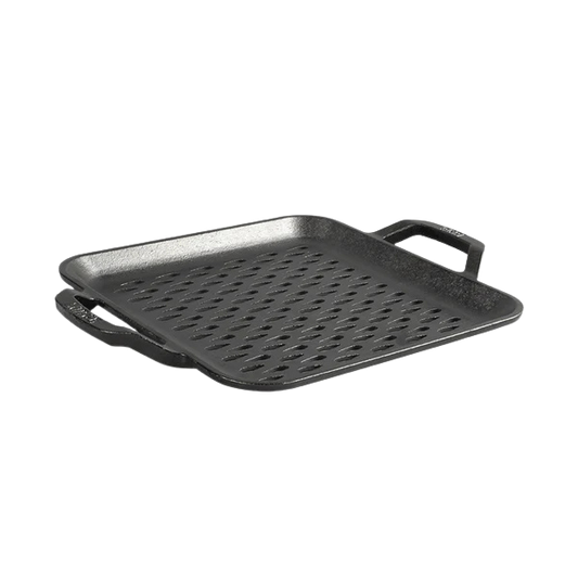 11 Inch Cast Iron Chef Style Square Grill Topper