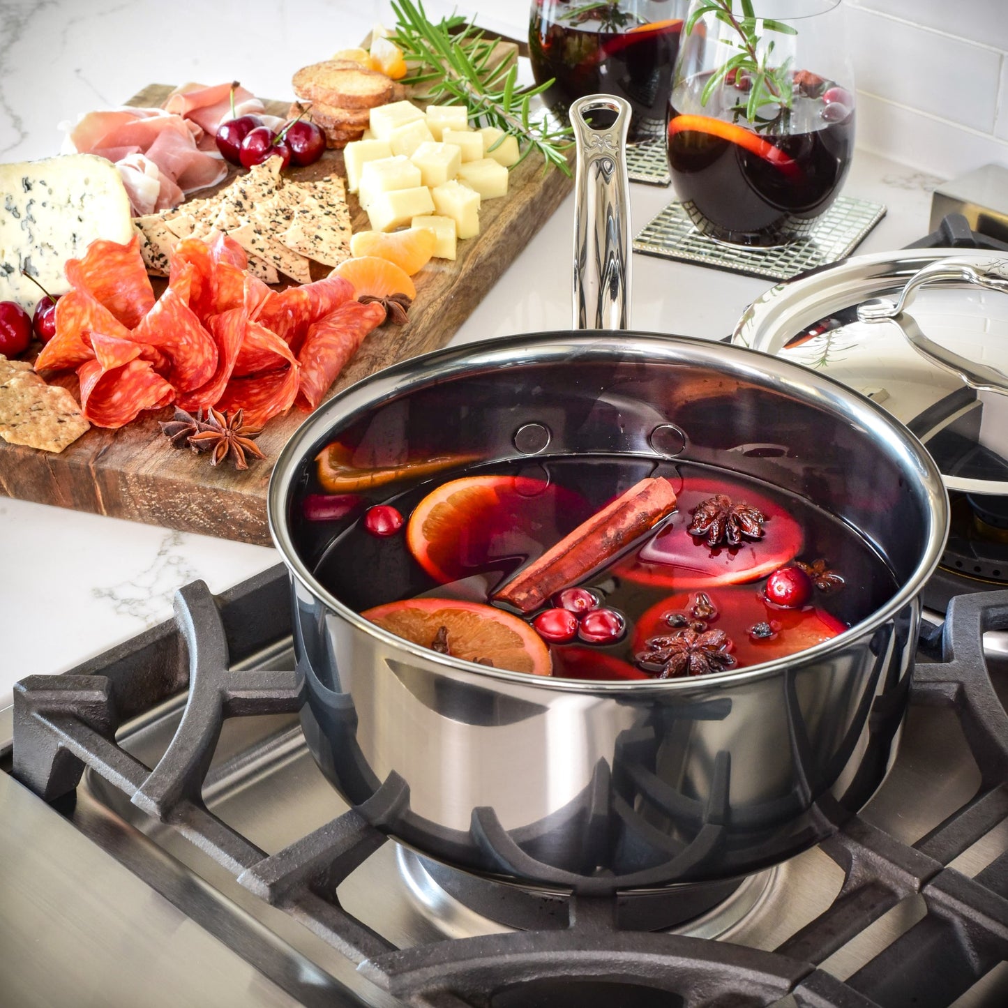 NanoBond 2 Qt Covered SaucePan w/Lid