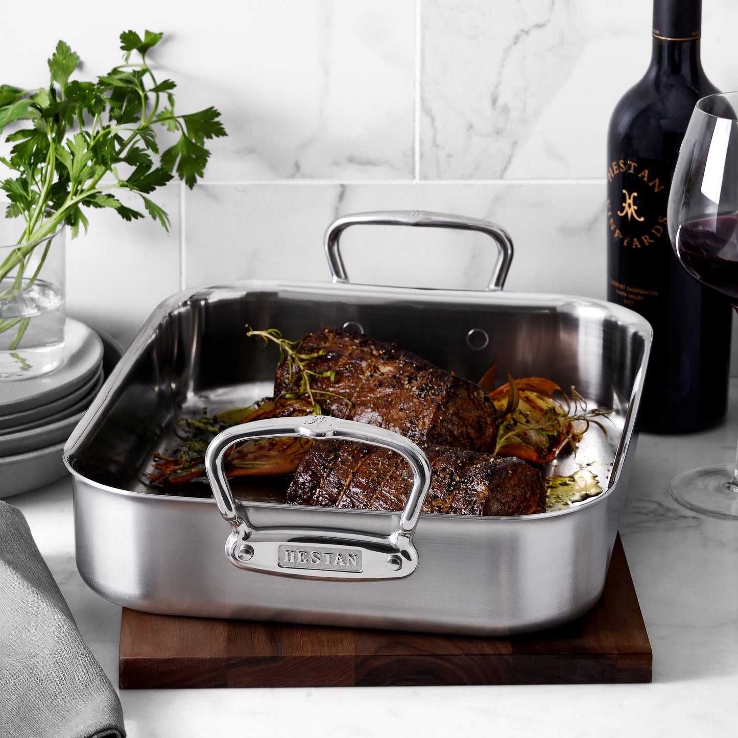 Hestan Classic SS Roaster w/ Rack
