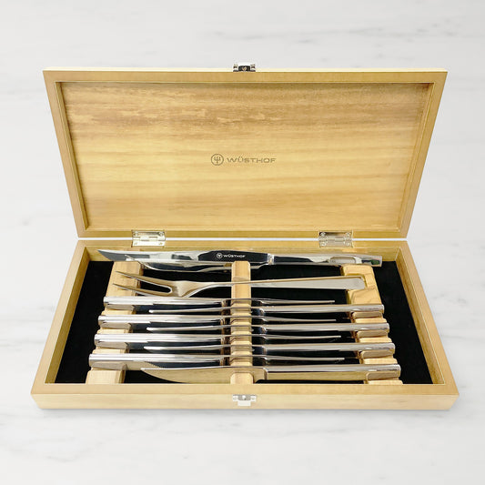 10 Piece Stainless Mignon Steak & Carving Set