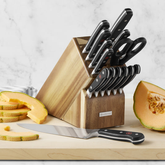Classic 15 PC Block Set - Acacia