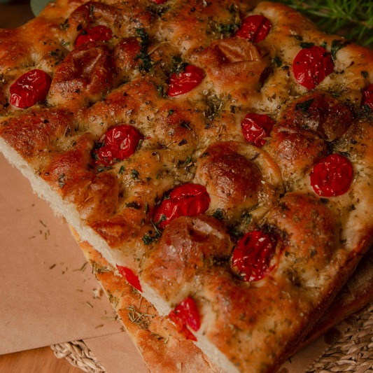 Hands-On Focaccia with Karen! Monday, January 12th, 6-8PM