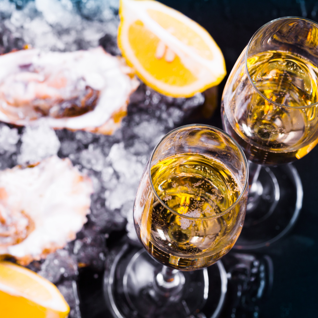 Oysters & Champagne with Karen! Tuesday, Dec. 29th, 6-7PM