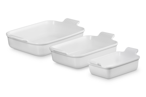 Heritage Set of 3 Rectangular Dishes